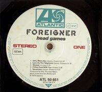 Foreigner - Head Games [LP] | Atlantic - Atl 50 651 |...