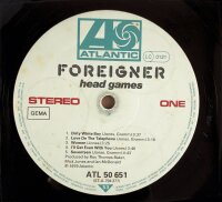 Foreigner - Head Games [Vinyl LP]