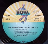 The Moody Blues - Caught Live +5 [LP] | Nova - 6.28412 |...