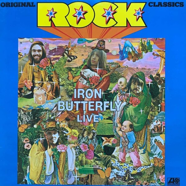 Iron Butterfly - Live [LP] | Atlantic - ATL 20 093 | VG/VG+