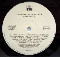 Emerson, Lake & Palmer - Love Beach [Vinyl LP]