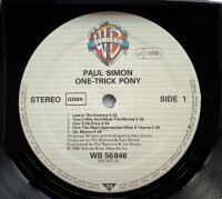 Paul Simon - One-Trick Pony [LP] | Warner Bros. Records - WB 56 946 | Europe, 1980 | EX/EX