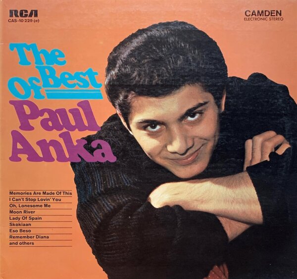Paul Anka - The Best Of [LP] | RCA - CAS 10 229 (e) - D | VG/VG+