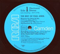 Paul Anka - The Best Of [LP] | RCA - CAS 10 229 (e) - D | VG/VG+