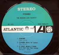 The Modern Jazz Quartet - Pyramid [LP] | Atlantic - SD 1325 | VG/VG+