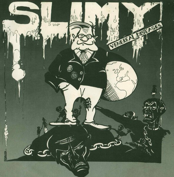 Slimy Venereal Diseases - Slimy Venereal Diseases [7 Single] | Skuld Releases - SKULD 001 | Germany, 1991 | VG-/EX