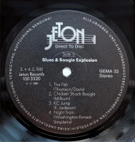 Various - Blues & Boogie Explosion [LP] | Jeton - 100...