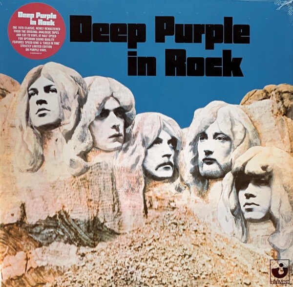 Deep Purple - Deep Purple In Rock [LP] | Harvest - SHVL 777 | Europe, 2018 | M/M