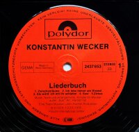 Konstantin Wecker - Liederbuch [Vinyl LP]