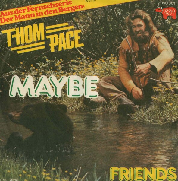 Thom Pace - Maybe / Friends [7 Vinyl Single] | RSO | Germany, 1979 | VG+/VG+