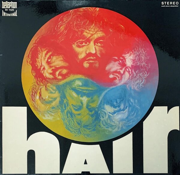 Various - Hair [LP] | Bellaphon - BI 1525 | Germany | EX/EX