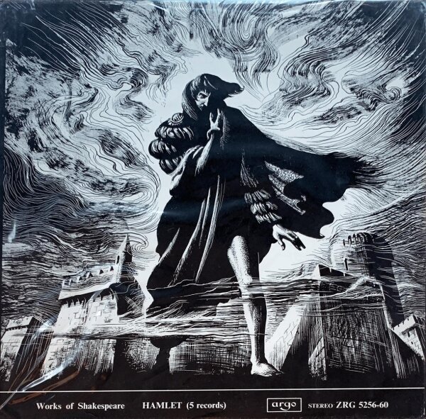 Shakespeare - Works Of Shakespeare: Hamlet (5 Records) [LP] | Argo - ZRG 5256-60 | England, ca. 1960-70 | NM/VG+