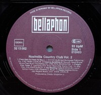 Various - Nashville Country Club [2LP] | Bellaphon - 32 13 002 | Germany | EX/VG