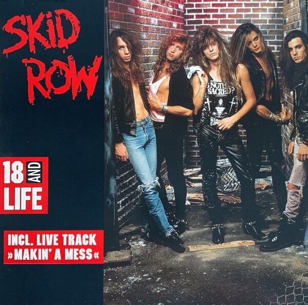 Skid Row - 18 And Life [LP] | Atlantic - 786277-0 | Germany, 1989 | NM/EX