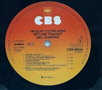 Neil Diamond - Im Glad Youre Here With Me Tonight  [Vinyl LP]
