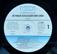 Various - 20 Neue Schlager Der Liebe [Vinyl LP]