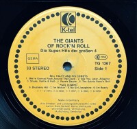 Various - The Giants Of Rockn Roll [LP] | K-tel - TG 1367...