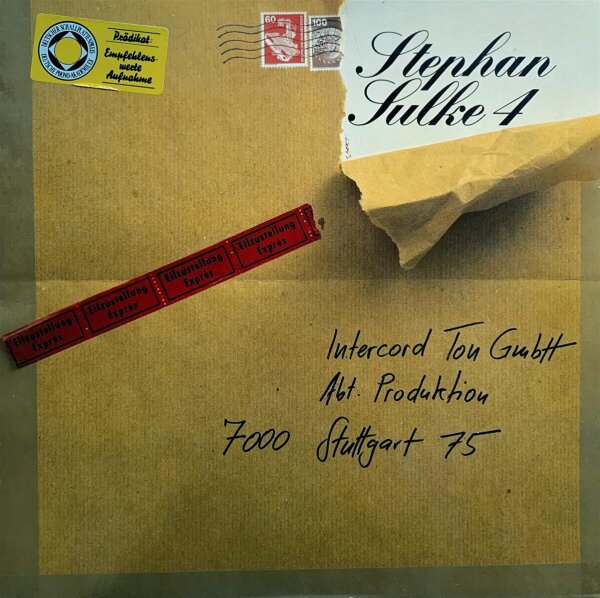 Stephan Sulke - Stephan Sulke 4 [LP] | Intercord - INT 160.127 | Germany | EX/EX