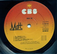 Mott - Drive On [LP] | CBS - S 69154 | UK | VG/VG