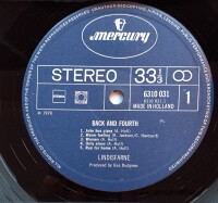 Lindisfarne - Back And Fourth [] | Mercury - 6310 031 |...