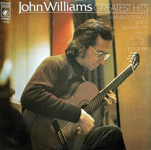John Williams - John Williams Greatest Hits [LP] | CBS - ODA 5069 | Australia | VG+/EX