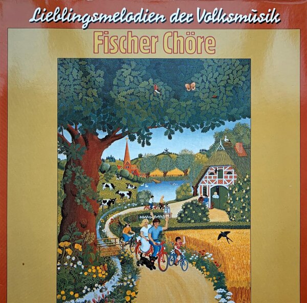 Fischer Chöre - Lieblingsmelodien der Volksmusik [LP] | Polydor - 2459 251 | NM/EX