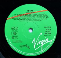 Nicki - Servus Nicki [LP] | Virgin - 207 150 | Germany,...