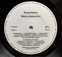 Various - Rosenheimer Musica Bajuvarica [LP] | Not On...
