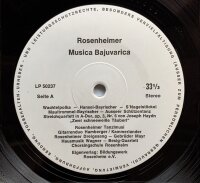 Various - Rosenheimer Musica Bajuvarica [Vinyl LP]