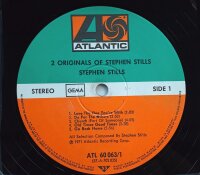 Stephen Stills - 2 Originals Of Stephan Stills [] | Atlantic - ATL 60 063/1 | Germany, 1973 | VG/EX