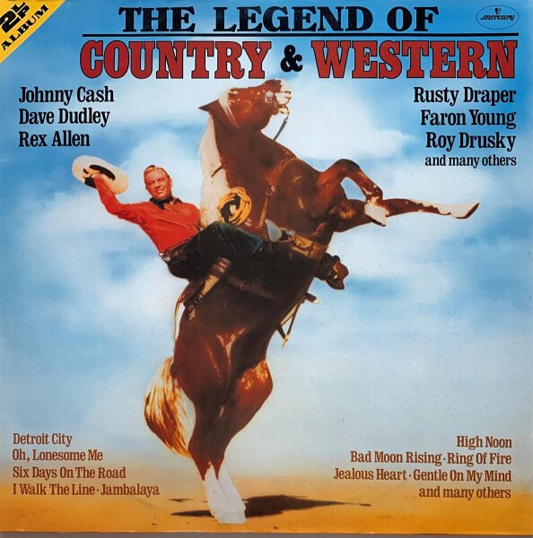 Various - The Legend Of Country & Western [2LP] | Mercury - 9198 654 | Germany | EX/EX