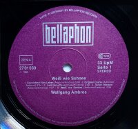 Wolfgang Ambros - Weiss wie Schnee [Vinyl LP]