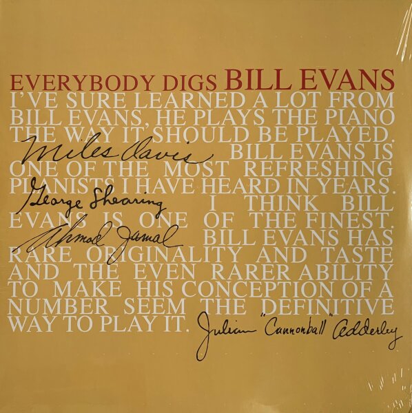 Bill Evans Trio - Everybody Digs Bill Evans [Vinyl LP]