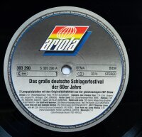 Various - Das Große Deutsche Schlager-Festival Der 60er Jahre [Vinyl LP]