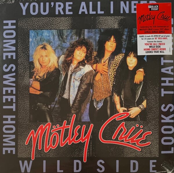 Mötley Crüe - "Your All I Need" [Vinyl 10 EP]