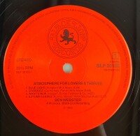 Ben Webster - Atmosphere For Lovers And Thieves [LP] |...