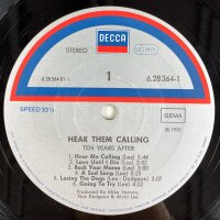 Ten Years After - Hear Them Calling [LP] | Nova - 6.28364...