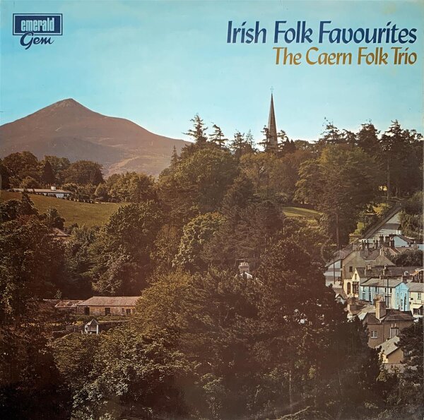 The Caern Folk Trio - Irish Folk Favourites [LP] | Emerald Gem - GES 1058 | UK, 1971 | NM/EX