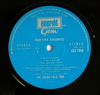 The Caern Folk Trio - Irish Folk Favourites [Vinyl LP]