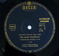 Richard Strauss, Vienna Philharmonic Orchestra, Clemens Krauss - Also Sprach Zarathustra / Till Eulenspiegel [Vinyl LP]