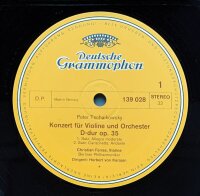 Berliner Philharmoniker - Peter Tschaikowsky: Konzert Für Violine Und Orchester  [Vinyl LP]