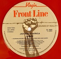 U-Roy - Jah Son Of Africa [LP] | Front Line - FL 1023 |...
