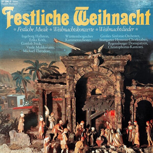 Various - Festliche Weihnacht [LP Box Set] | Intercord - 27 796-2 | Germany, 1976 | VG/EX