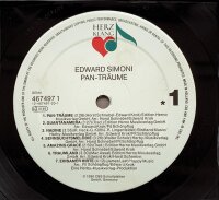 Edward Simoni - Pan-Träume [LP] | CBS - 467497 1 |...