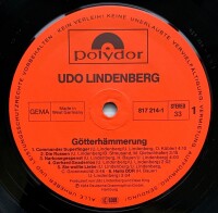 Udo Lindenberg, Panikorchester -...