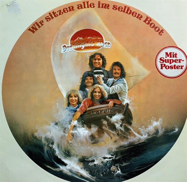 Dschinghis Khan - Wir Sitzen Alle Im Selben Boot [LP] | Jupiter Records - 6.24 888 | Germany, 1981 | VG/VG