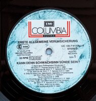 Erste Allgemeine Verunsicherung - Kann Denn Schwachsinn Sünde Sein...? [Vinyl LP]
