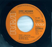 Tony Christie - Sweet September [Vinyl 7 Single]