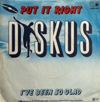 Diskus - Put It Right [Vinyl 7 Single]