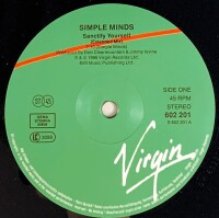 Simple Minds - Sanctify Yourself (Extended Mix) [LP] |...